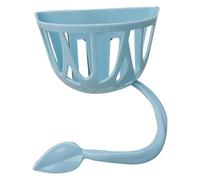 Tasse en forme de cage à seiche - Support de mangeoire à oiseaux à suspendre résistant à l'usure, structure compacte pour économiser de l'espace | Accessoire de régime aviaire Système de placement