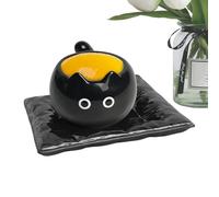 Tasse en forme de chat - 13 x 7,5 cm, boissons froides et chaudes, tasse à thé en céramique en forme de chat, compagnon de boisson polyvalent, tasse à café mignonne | Pour chocolat chaud, jus de lait