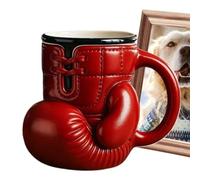 Tasse en forme de de boxe - Tasse en résine créative pour lait, café, thé ou bière | Idée cadeau pour amateurs de boxe, sportifs et collectionneurs, tasses de cuisine décoratives