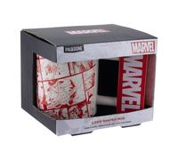 Tasse en forme de logo Marvel de Paladone - Marchandise sous licence officielle, multicolore