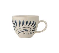 Tasse en grès bleu, à motifs - Bloomingville, Heikki - 10x10x8 cm