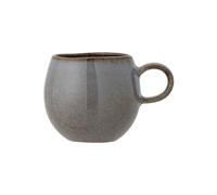 Tasse en grès gris foncé, uni, compatible micro-ondes, lave-vaisselle, émaillage brillant - Bloomingville, Sandrine - H8 cm