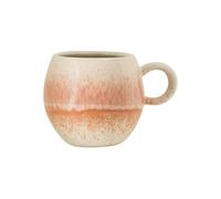 Tasse en grès orange, anse ergonomique - Bloomingville, Paula - Ø9x8 cm