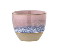 Tasse en grès rose, glaçure nuances violettes, à motifs, pièce unique - Bloomingville, Paula - 8x8x7 cm