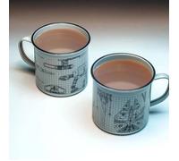 Tasse En Métal - Star Wars - 300 Ml - Cylindrique - Lavage À La Main Seulement