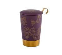 Tasse en porcelaine à double paroi avec infuseur - PRECIOUS