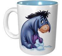 Tasse en Porcelaine Acmiran Bourriquet - Blanc - Winnie l'Ourson - Adulte - Rectangulaire