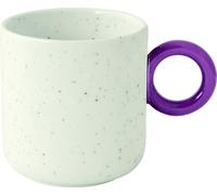 Tasse en porcelaine Creative Coloured White Violet