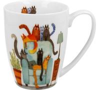 Tasse en porcelaine dans un coffret cadeau Cat's World The Chair