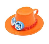Tasse en Porcelaine Faite à la Main, Tasse à café en céramique Anime Une pièce, Tasse de Bureau, Cadeau de Tasse en céramique Straw Hat Luffy, Souvenir de Bureau