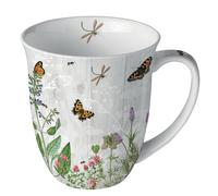 Ambiente – Tasse en porcelaine fine – Jardin bucolique