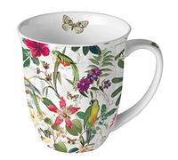 Tasse en Porcelaine Fine jungle tropicale