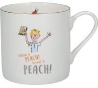 Tasse en porcelaine James et la pêche géante
