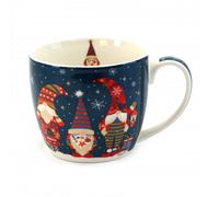 Tasse en Porcelaine - motif Gnomy Bleu - Lutin de Noël