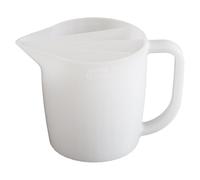 Tasse en silicone divisée avec poignée - Tasse de mélange de couleurs divisées | Gobelet en silicone de 500 ml de couleur assortie. Avec poignée et récipient verseur de couleur réutilisable à 4 canaux