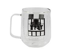 Tasse en verre à double paroi Minecraft 290 ml