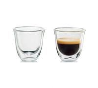 Tasse en verre double paroi Delonghi Espresso 6 cl - DLSC310 - par 2