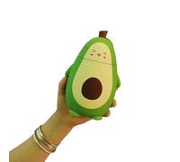 Tasse en verre isotherme à deux couches avec joli motif de fruits, parfaite pour le café, le thé et les boissons chaudes, capacité de 280 ml, tasse en verre d'avocat