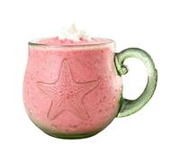 Tasse en verre soufflé à la main - Pour café chaud, jus, lait, étude, salon, bureau, cuisine, hôtel, anniversaire, artiste, maison, plage, étudiants