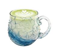 Tasse en verre soufflé à la main pour café, jus, lait, salon, bureau, restaurant, cuisine, hôtel, enseignants, étudiants, collectionneurs, artistes