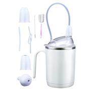 Tasse Ergonomique Handicap - Verre Boisson Contrôle Débit, Gobelet Verseur Médical | Coupe Spéciale Senior Autonomie, Réservoir Facile Usage Assistance Hydratation Patient Nourrisson Thérapie Quotidie