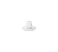 FIFTYEIGHT 3D Tasse à expresso T02.13.01 en porcelaine rigide Blanc