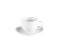 Tasse et sous-tasse à café Ecume 9 cl (lot de 6) Table passion