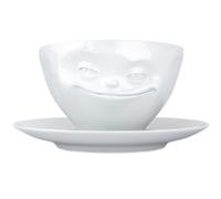 Tasse et sous tasse en porcelaine Humeur Tassen 200 ml