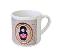 Tasse expresso en céramique Poupée russe