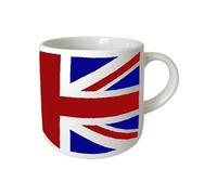CBKREATION Mini tasse UK - En céramique - Multicolor - H 7 cm - Ø 7 cm - Imprimé en France
