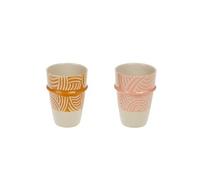 Tasse Expresso Positive (lot de 2) - - Multicolore - Grés