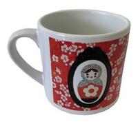 Tasse expresso Poupée russe liberty Multicolore G