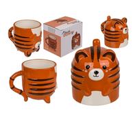 Out of the blue Gobelet tigre à l'envers, env. 12 x 14 cm, en dolomite, 500 ml