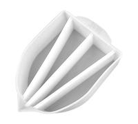 Tasse fendue - Gobelets fendus pour verser la peinture avec 4 canaux | Tasses à mélanger en résine de silicone | Fournitures de peinture réutilisables pour projets créatifs en résine de moulage de