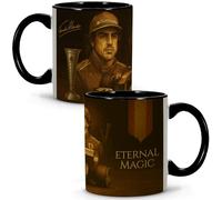 Tasse Fernando Alonso. Tasse légendes du sport Tasses petit-déjeuner. Fête des pères Cadeaux originaux pour ami invisible. Collection unique Légendes 330 ml Alonso
