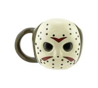Tasse Friday the 13th en Forme - Masque Jason Voorhees Officiel, Décor Halloween & Cadeau pour Fans de Films d'Horreur 500ml (17 fl oz)