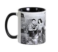 Tasse Friends série culte céramique Elbenwald anse et bord noir