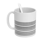 Tasse Fuck This Shit, Tasse à café drôle avec message caché en céramique Cadeau créatif original pour les amateurs de café, Tasse à boire humoristique unique pour Erwac