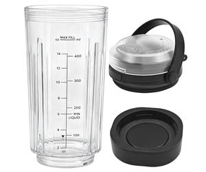 Tasse Gobelet et Couvercle de Rechange Compatibles avec Ninja Blast Blender portable BC151EUPR BC151EUBK BC151EUNV BC151ND BC151BM BC151UKBK BC151LB, pour Ninja Blast Blender Portable Accessoires