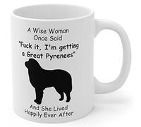 Tasse Grandes Pyrénées 330Ml Tasses Avec Poignée Céramique Mugs Pour Eau Collègue Famille