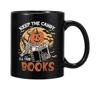 Tasse Happy Halloween, Tasse À Café Halloween - Tasse En Céramique À Décor Fantôme De 400 Ml - Verres De Table À Glaçage Lisse Pour Café, Boissons Chaudes, Lait Et Thé