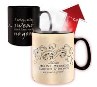 Tasse Harry Potter À Changement De Couleur 460ml Carte Des Maraudeurs