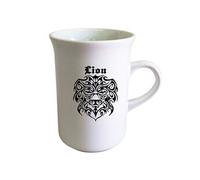Tasse haute en céramique Lion