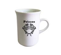 Tasse haute en céramique Poisson