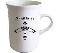 Tasse haute en céramique Sagittaire Cbkreation Blanc G