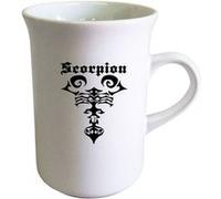 Tasse haute en céramique Scorpion Cbkreation Blanc G