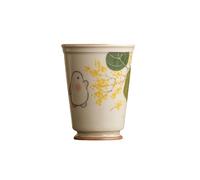 Tasse hôte parfumée lapin lune en céramique 5 l 42,5 g Tasse à thé chinoise peinte à la main - [Lite]