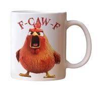 Tasse humoristique Here We F*cking Go Again - Drôle de nouveauté - Here We F*king Go Again I Mean Good Morning - Tasse à café sarcastique pour le bureau et la vie quotidienne - Tasse à thé en