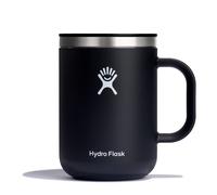 Tasse Hydro Flask - Tasse de voyage r utilisable en acier inoxydable pour th et caf - Isol e sous vide, sans BPA, non toxique, noire, 24 oz