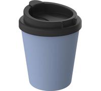 Tasse isotherme café à emporter en bioplastique - Tasse à café 250 ml sans BPA & 100% recyclable & Germany - bleuet